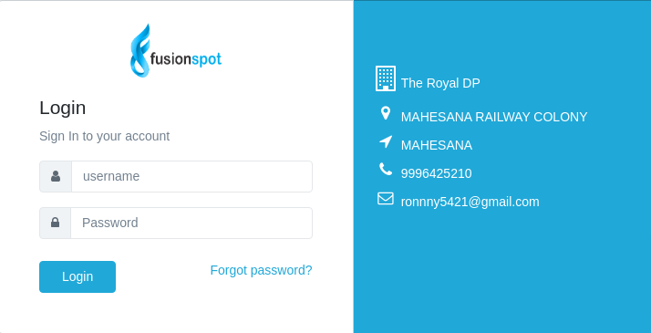 FusionSpot_login